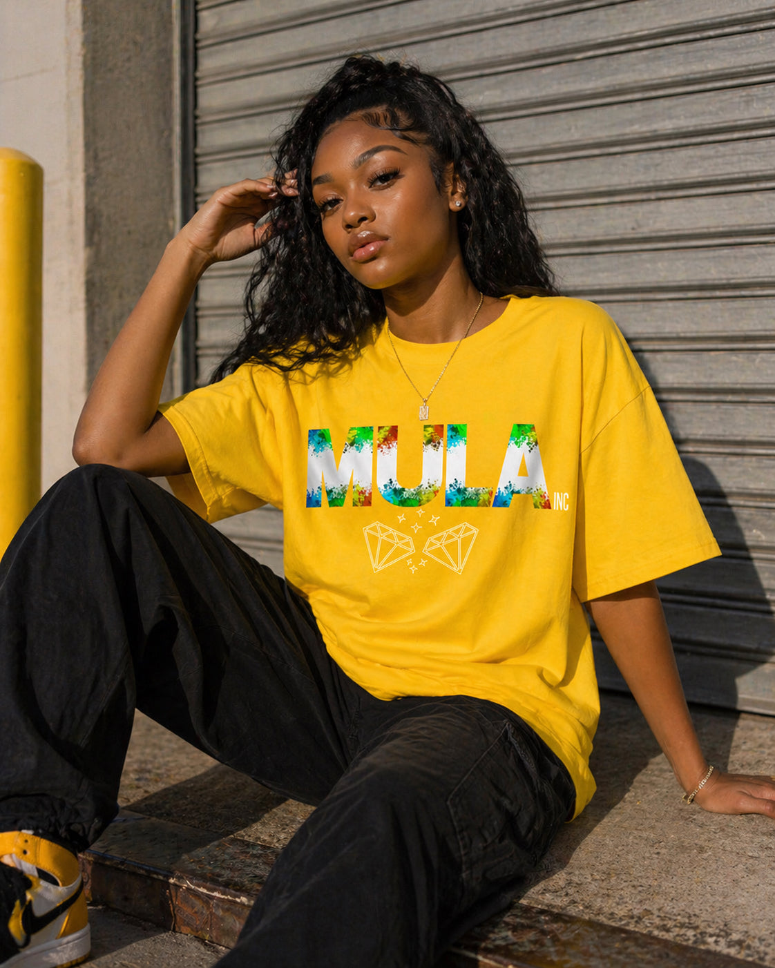 MULA INC Signature Splash Tee