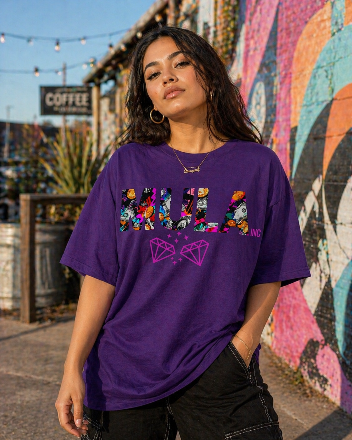 MULA INC Money Diamond T-Shirt