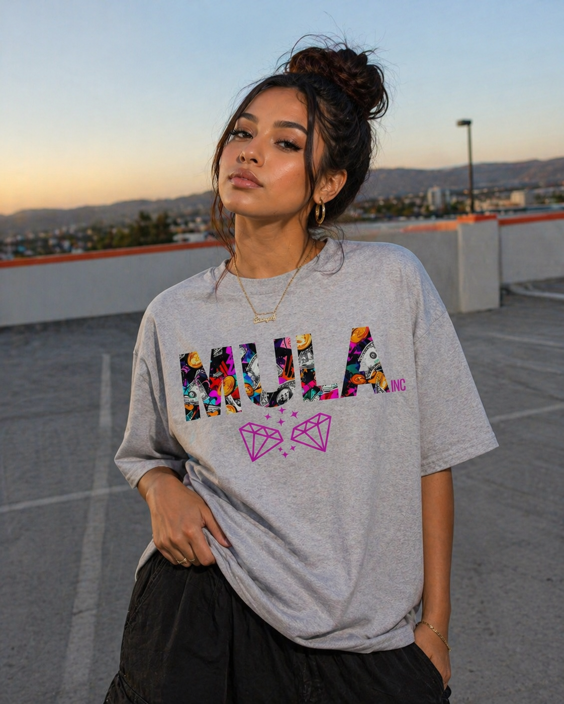 MULA INC Money Diamond T-Shirt