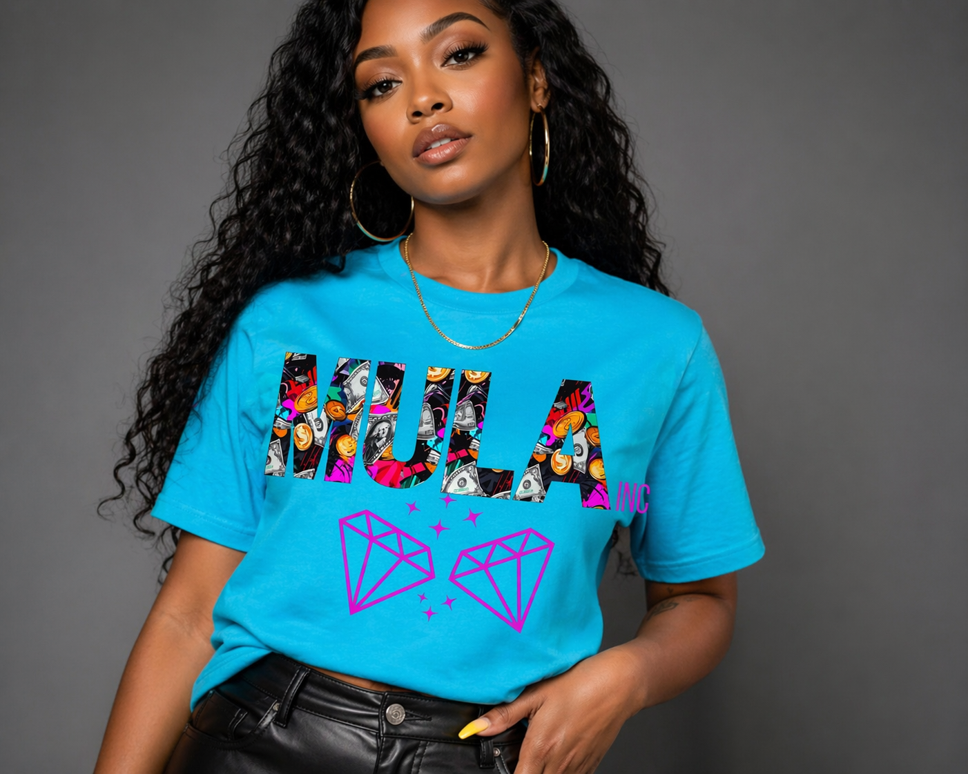 MULA INC Money Diamond T-Shirt