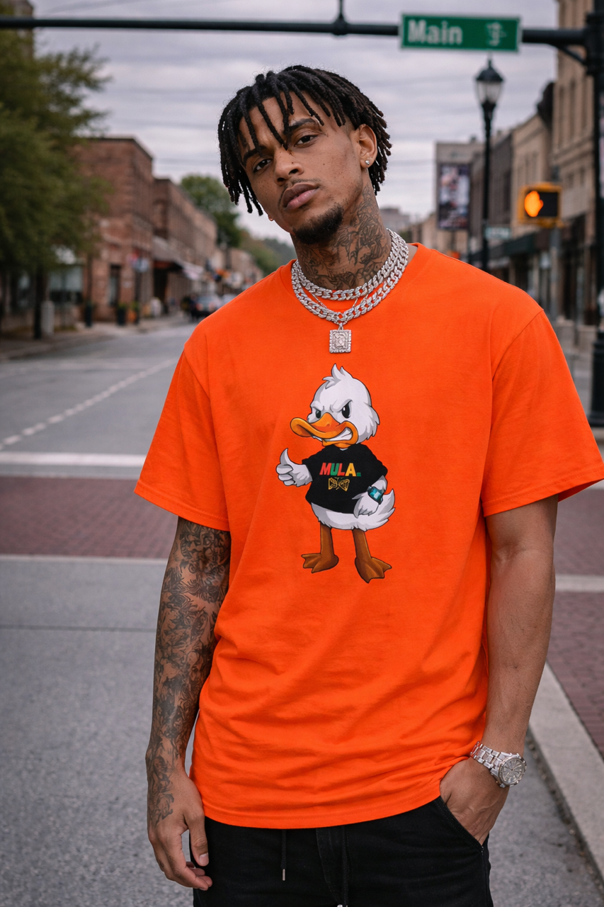 Muddy Duck Multi Color Graphic T-Shirt