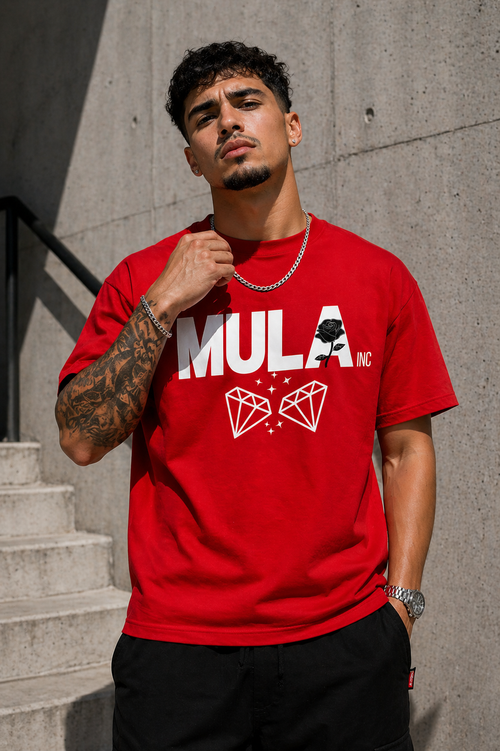 MULA INC Midnight Rose T-Shirt