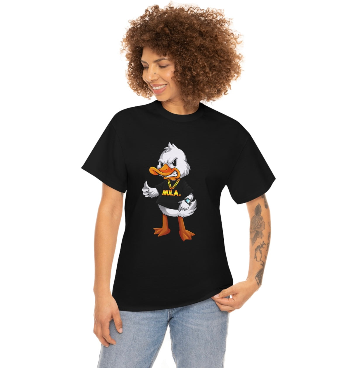 Muddy Duck Gold Chain Graphic T-Shirt