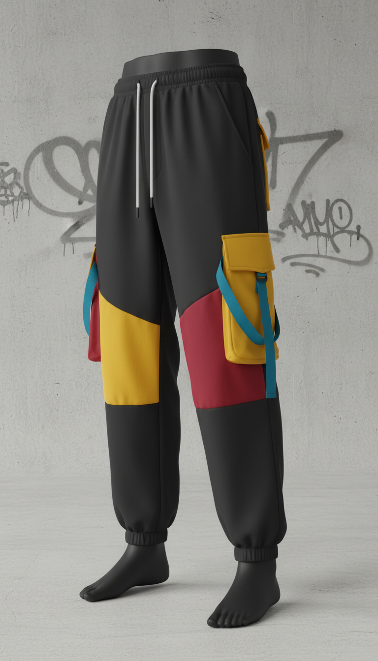 Relaxed-Fit Cargo Pants with Utility Pockets