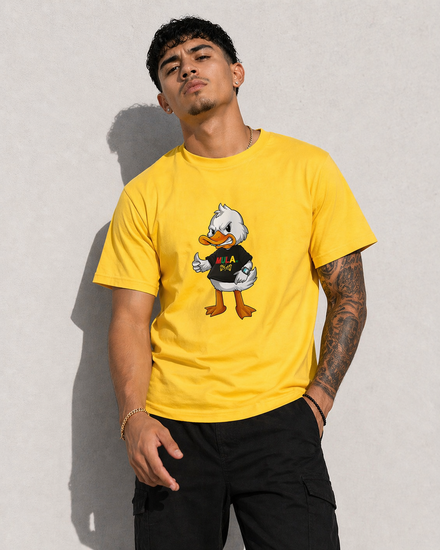 Muddy Duck Multi Color Graphic T-Shirt