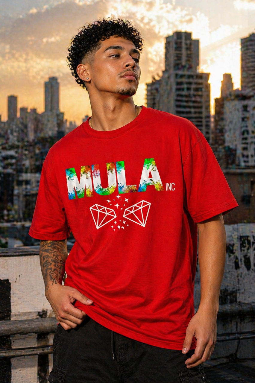 MULA INC Signature Splash Tee