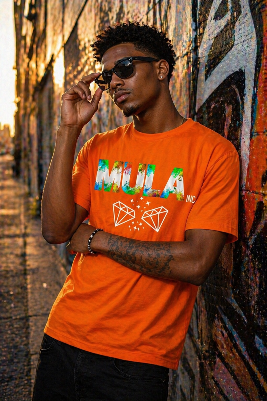 MULA INC Signature Splash Tee