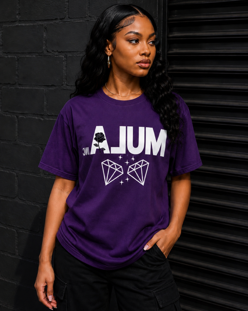 MULA INC Midnight Rose T-Shirt